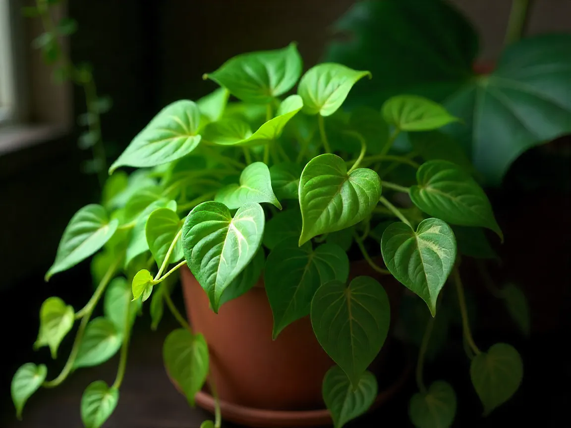 Golden Pothos trailing vine plant